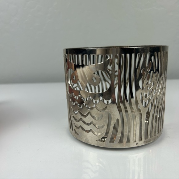 Bath and body works owl metal candle holder - Picture 6 of 7